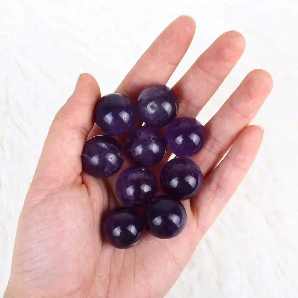 2020 Популярные натуральный аметист кварцевая Сфера Большие Красивые хрустальный