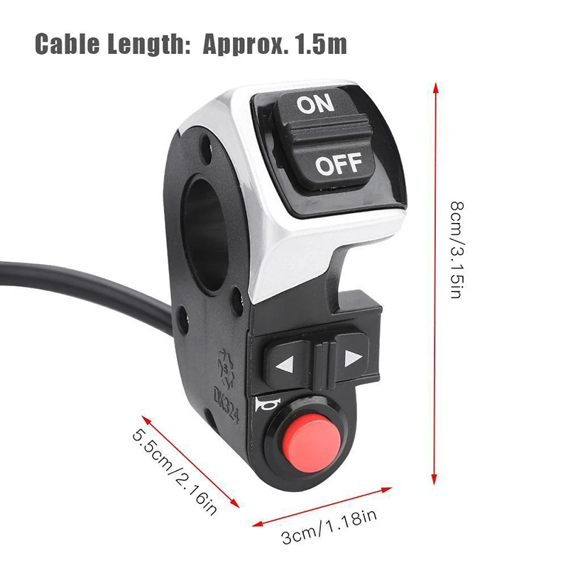 Указатель поворота передний фонарь рупорный переключатель в течение 3 1 Пластик