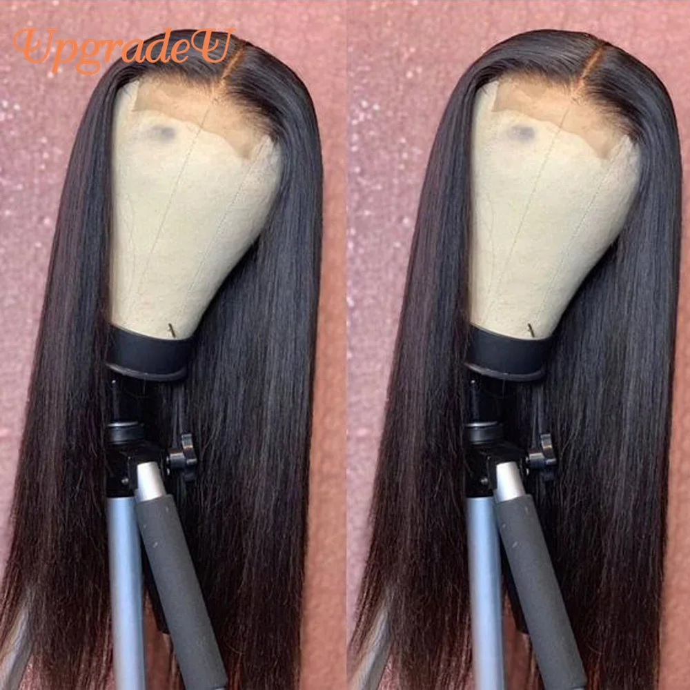 Transparent 13x4 Straight Lace Frontal Wigs Brazilian Preplucked 13x6 Lace Frontal Wig Remy Human Hair Wigs 4x4 Lace Closure Wig enlarge