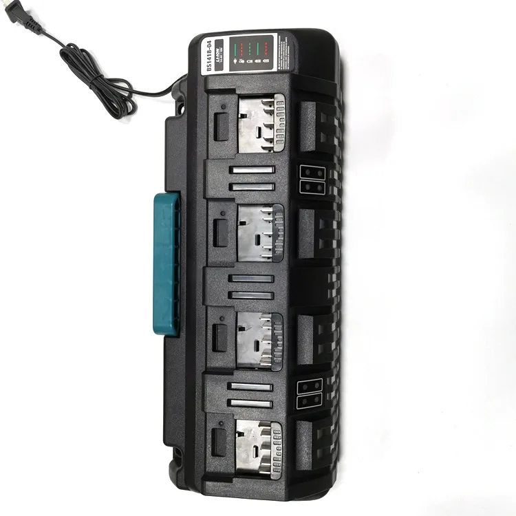 

Power Tool Battery Charger 14.4V 18V 3A Universal for Boshch Tools 4 Ports
