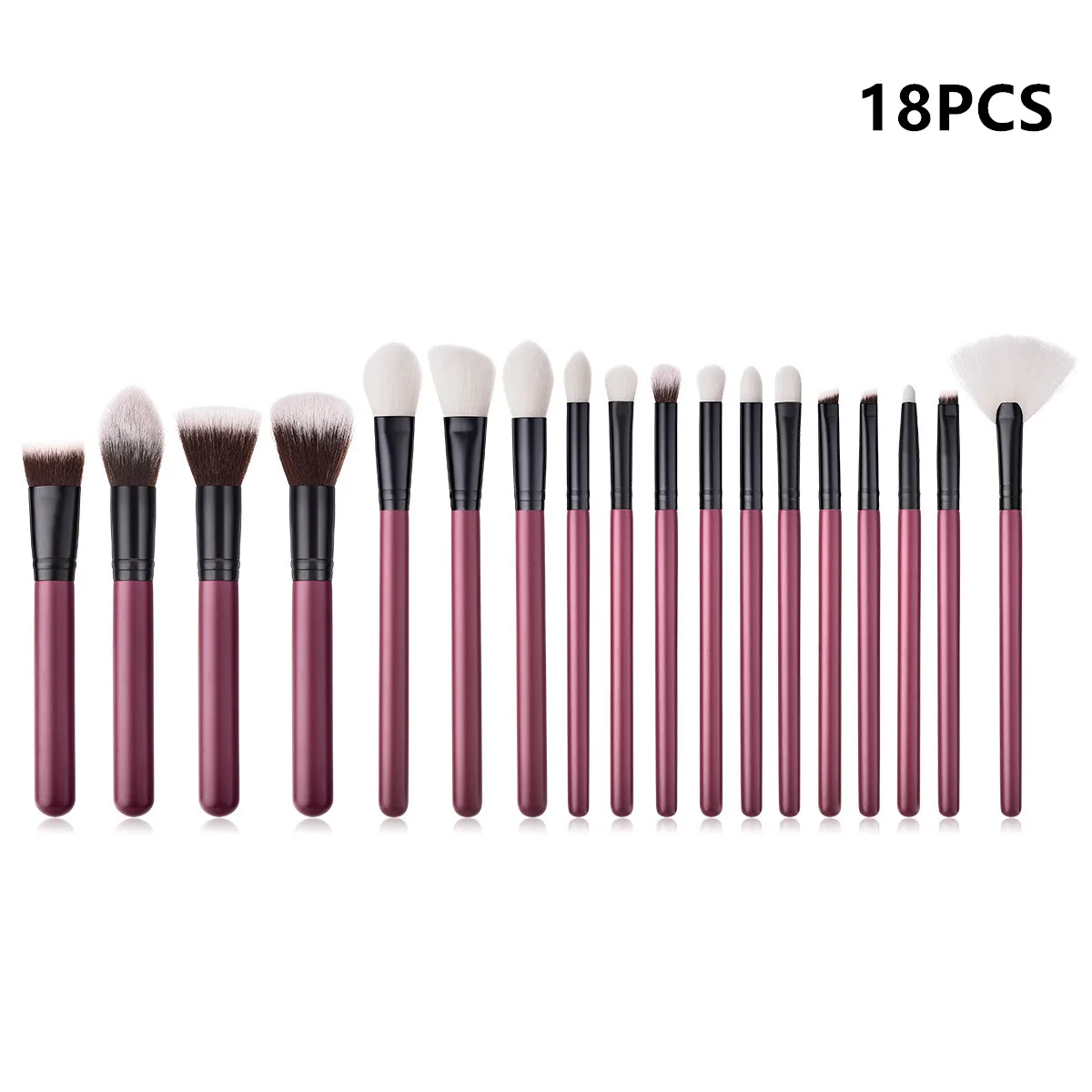 

18/5PCS Makeup Brushes Premium Nylon Material Concealers Foundation Powder Eye Shadows Makeup Brushes Set Tool