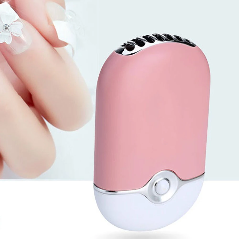

Blower Handheld Air Conditioning Fan USB Rechargeable Planting Eyelashes Drier Fan For Eyelash Extension Manicure Tools