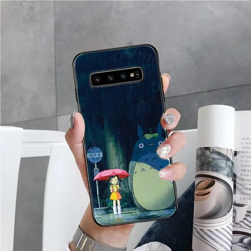 

Spirited Away Japan anime cartoon Phone Case For Samsung S6 S7 edge S8 S9 S10 e plus A10 A50 A70 note8 J7 2017