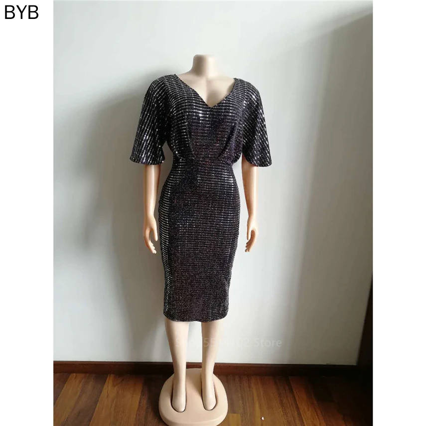 Новое платье в африканском стиле для женщин и девочек модные бронзовые стразы