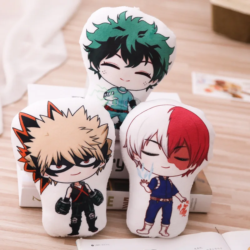 Мой герой Академии плюшевые куклы Bakugou Katsuki шото Тодороки haku укрепить подушки