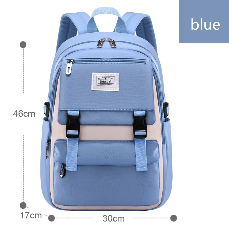 

British style Orthopedics School Bag For Teenagers Girls Princess Bookbag Schoolbags Cute Primary Students School Backpack
