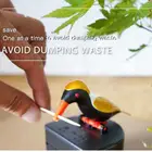 Птица, коробка для зубочисток, пресс, индивидуальная, для гостиной, креативная, пластиковая, мультяшная, автоматическая, диспенсер для зубочисток, для кухни, домашнего декора