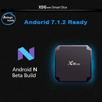 x96 mini android 7 1 smart tv box amlogic s905w quad core x96mini 1g8g 2g16g 2 4g wifi h 265 4k hdmi compatible media player