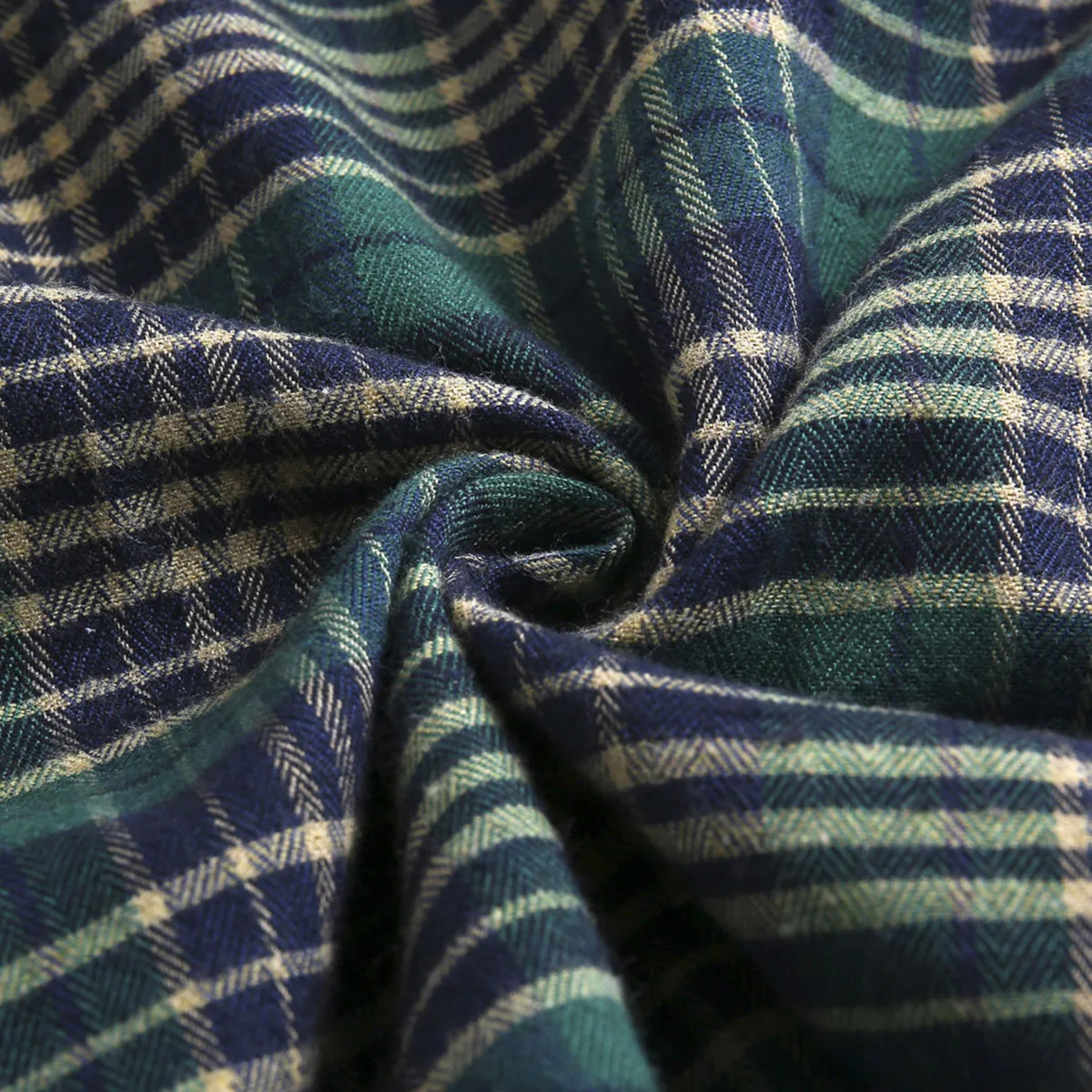 

2021 Vintage Fashion Women Sundress Green Plaid Long Sleeve High Waist Vacation Plus Size Jurken Retro Green Dress