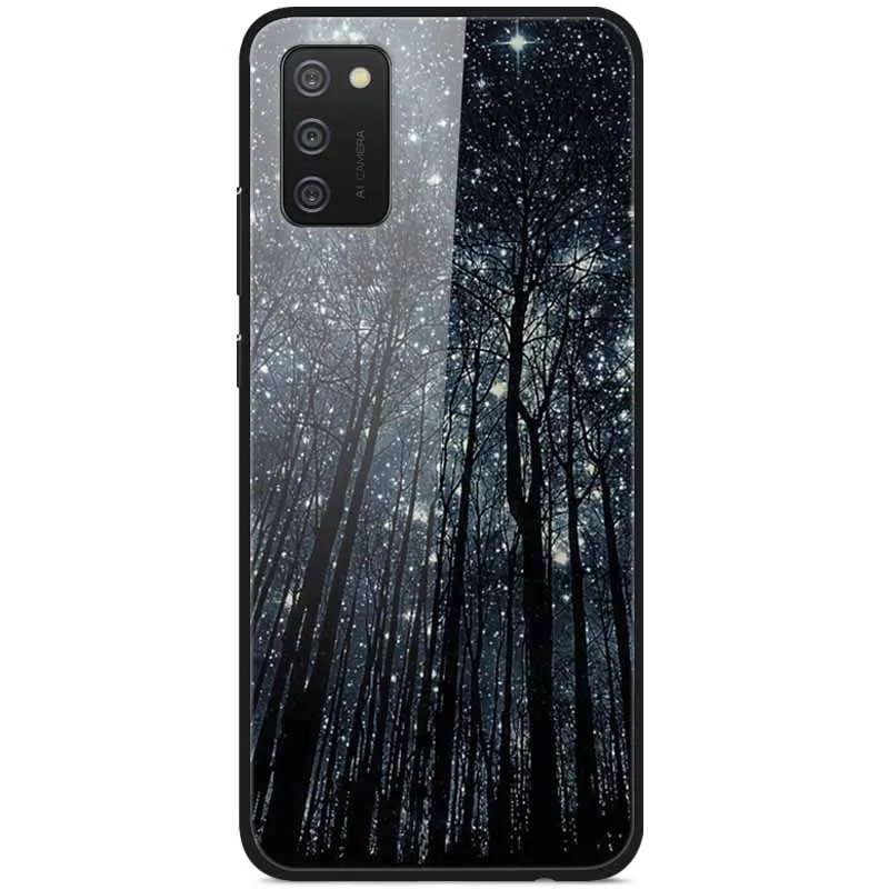 Cool Case For Samsung A71 A31 A41 Cover Luxury Tempered Glass Hard Cases For Samsung Galaxy A51 Back Cover A 51 Bumper Space