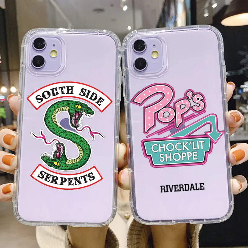 Чехол PUNQZY ривердэйл для телефона 12 PRO 11PRO Max 7 7s 8 plus 6s XR XS MAX праздничный подарок ТВ