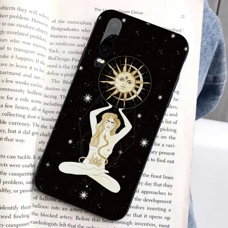 Чехол для мобильного телефона TOPLBPCS Witches moon Tarot Mystery totem Huawei Honor 8x9 10 20 V 30 pro lite view 7A 9lite