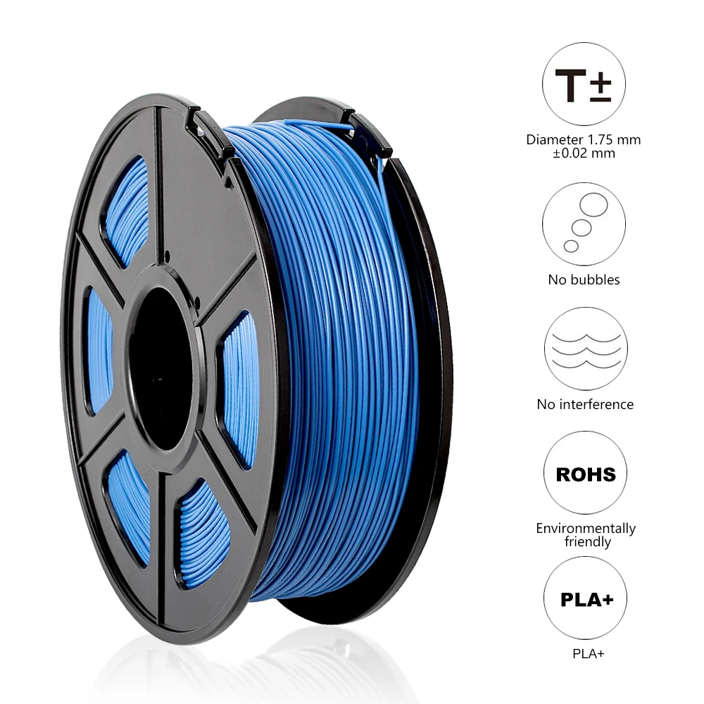 SUNLU PLA Plus Filament 1KG 3D Printer with full color for Best Birthday gift DIY printing fast delivery | Компьютеры и офис