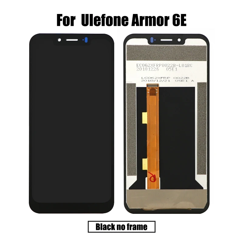 BingYeNing для Ulefone Armor 6 6E ЖК-дисплей и сенсорный экран дигитайзер с рамкой дисплей экран аксессуары для телефона сборка Замена