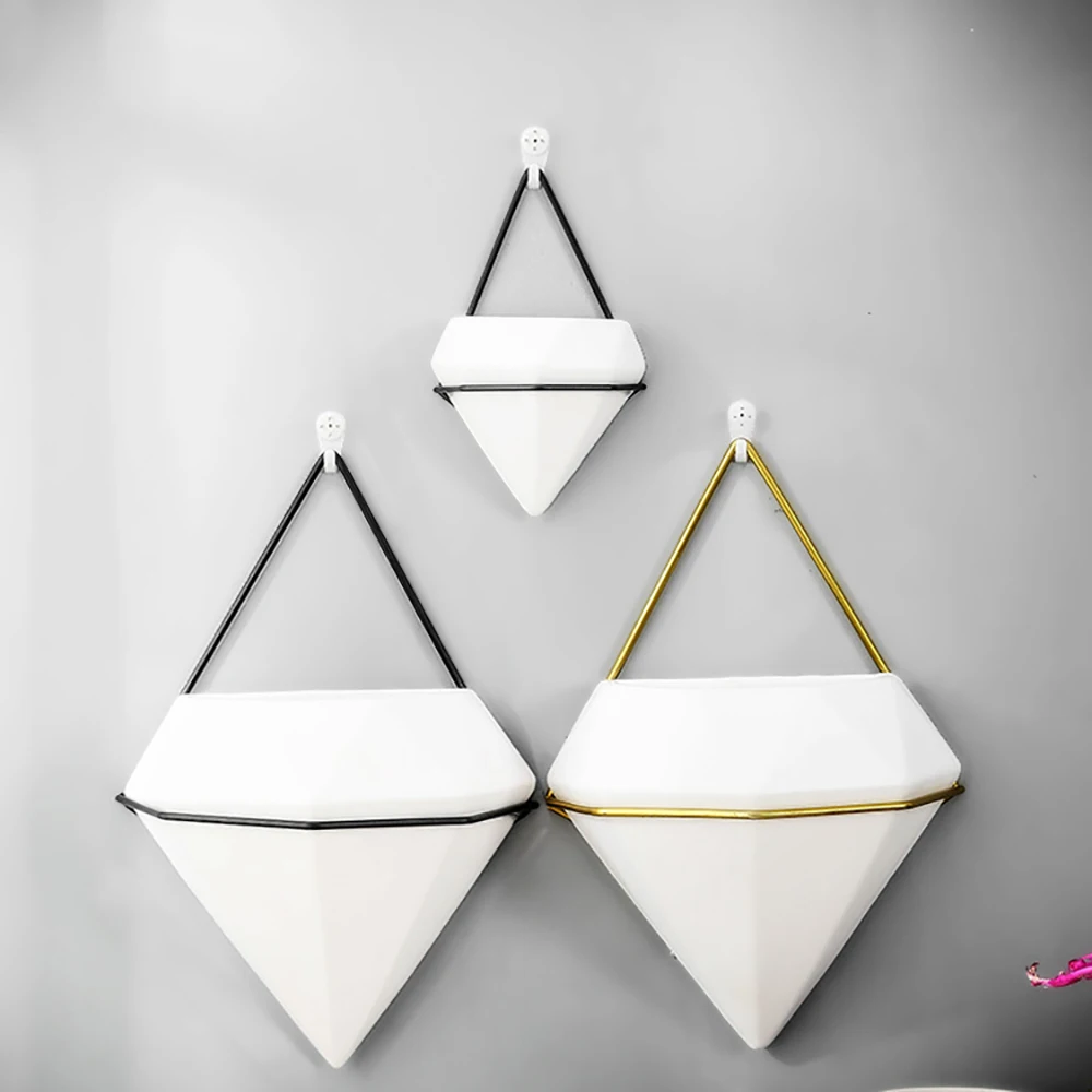 Керамический цветочный горшок Набор держателей для растений подвесной