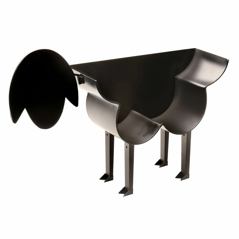 Soporte de papel higi&eacute;nico decorativo de oveja, almacenamiento de pa&ntilde;uelos de ba&ntilde;o de pie, portarrollos de ba&ntilde;o, almacenamiento de hierro-5