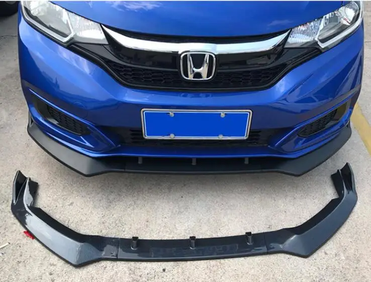 3 шт./компл. ABS Краски для автомобиля удлинитель переднего бампера диффузор