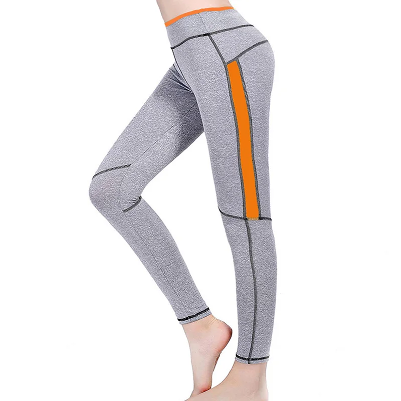 

High Waist Yoga Pants Tummy Control Stretch Workout Running Yoga Leggings -OPK