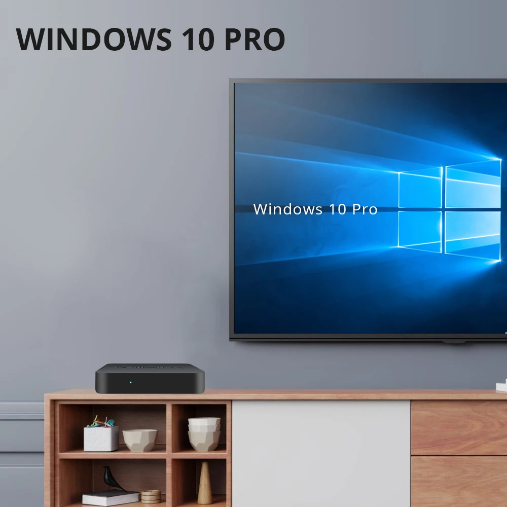 Мини-ПК MINIX NEO J50C-4/J50C MAX официальная серия Windows 10 PRO Intel Pentium J5005 DDR4 4-64 ГБ 4 ГБ/240 8