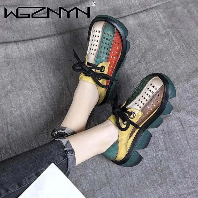 

NEW Women Shoes Plus Size Wedges Shoes for Women Retro Heels Sandals Summer Woman Shoes 2021 Chaussures Femme Platform Sandals