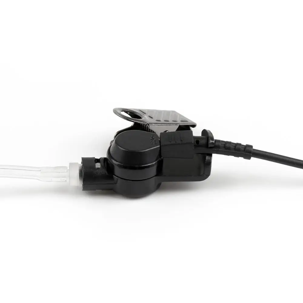 Artudatech 1 шт. 3 5 мм слушать только кривой скрытой акустической трубки Walkie Talkie