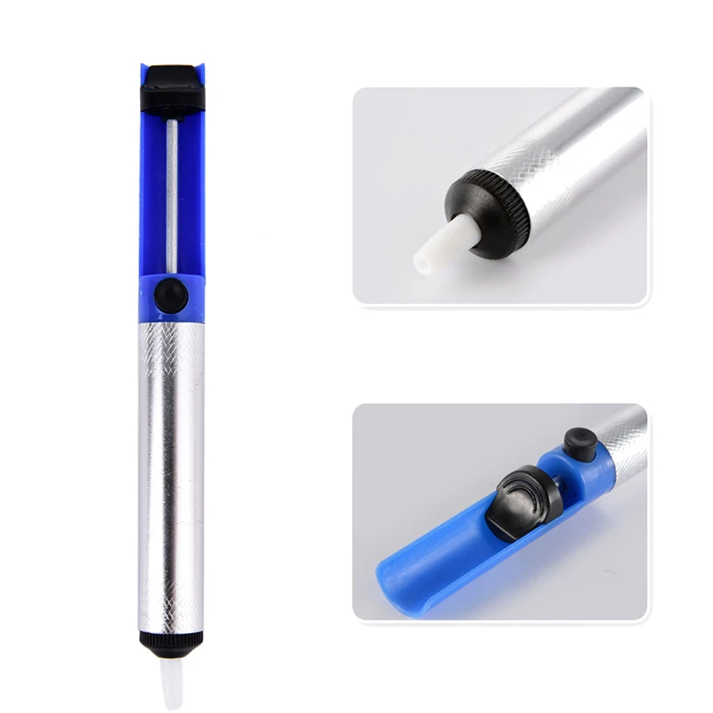 ZLinKJ Metal Iron Desolder Electric Soldering Irons Welding Tools Desoldering Pump Solder Sucker Removal Vacuum | Инструменты
