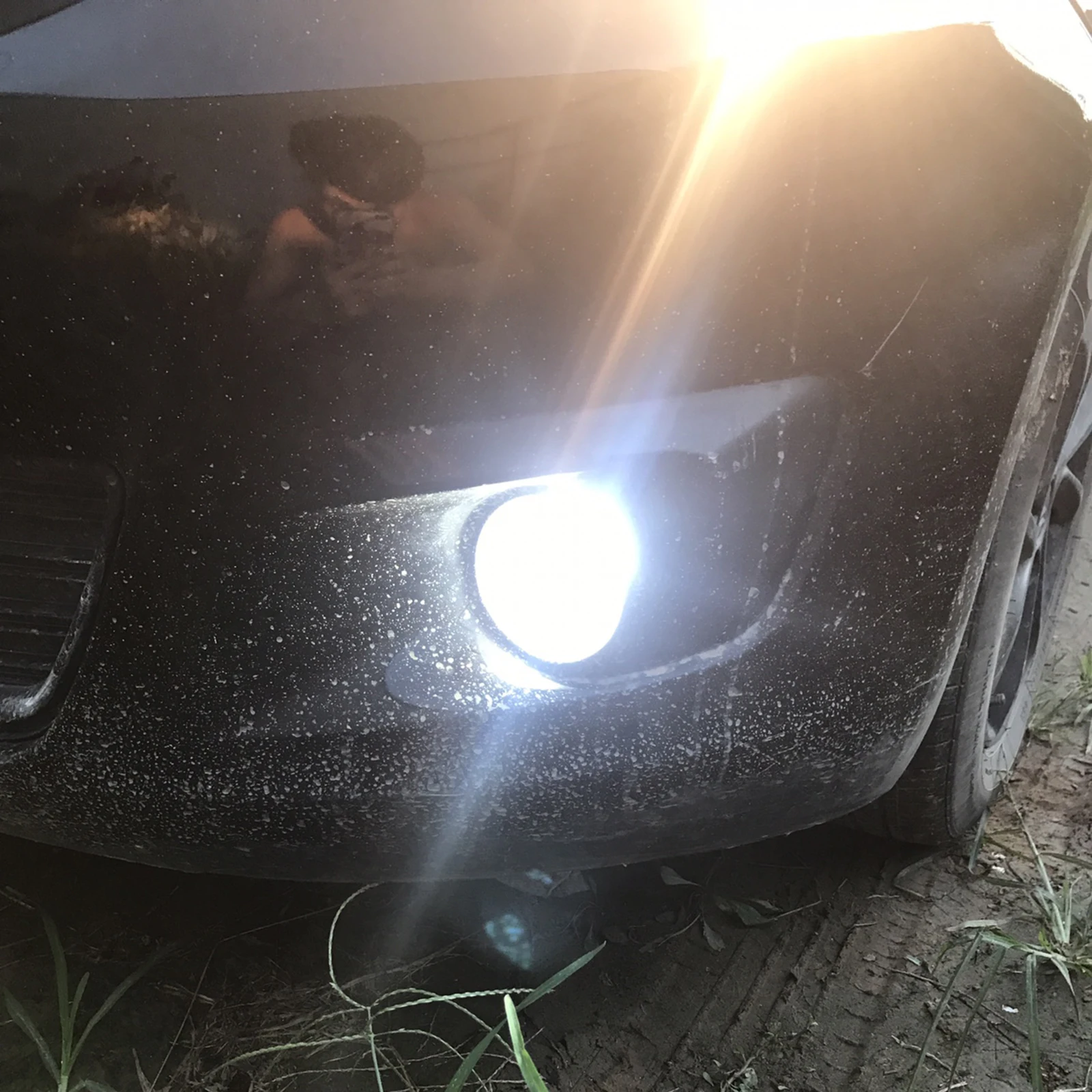 ANGRONG 2x H8 H11 Bulbs CSP 10W LED Sidelight Fog Daytime Running Light Lamp Xenon White | Signal