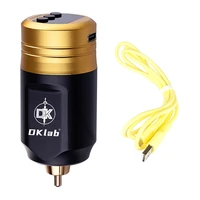 wireless tattoo battery power supply rca interface for rotary tattoo pen machine adapter fast charging portable supplies