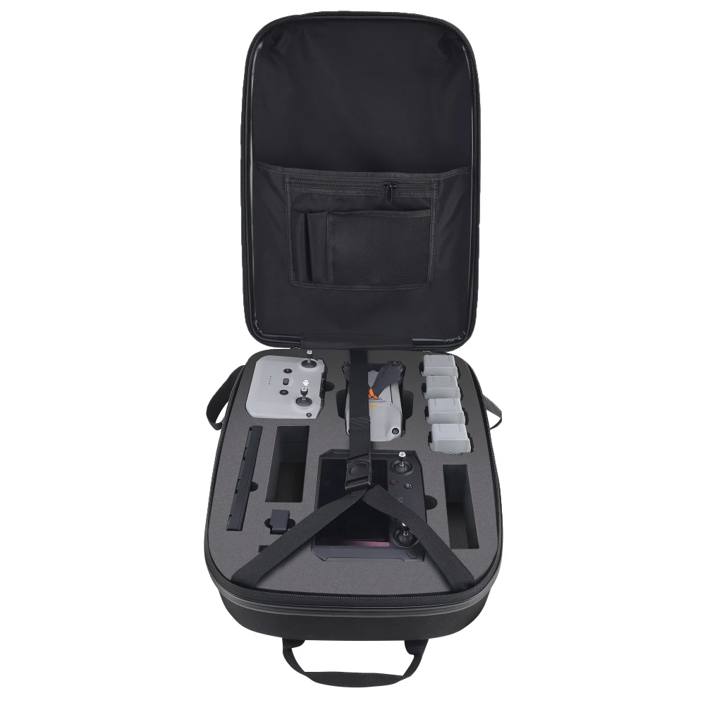 

Backpack Shoulders Bag Carrying Hard Case Outdoor Hardshell Storage Box For DJI MAVIC AIR 2/AIR 2S Drones Box Package