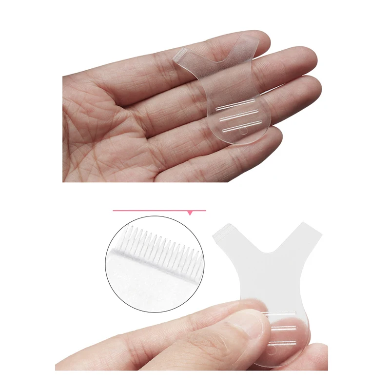 Y shape d щетка для ресниц 10 шт. подтяжки принадлежности наращивания трансплантатный