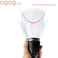 electric breast enlargement pump vacuum suction cup vibrator strong sucker breast enhancer chest massager sex toys for women