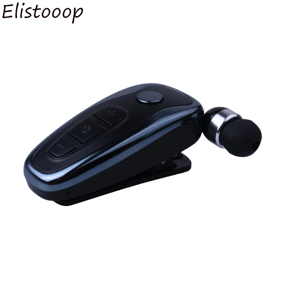 Беспроводная гарнитура Bluetooth 4 1 вибрирующие наушники с зажимом для изгиба