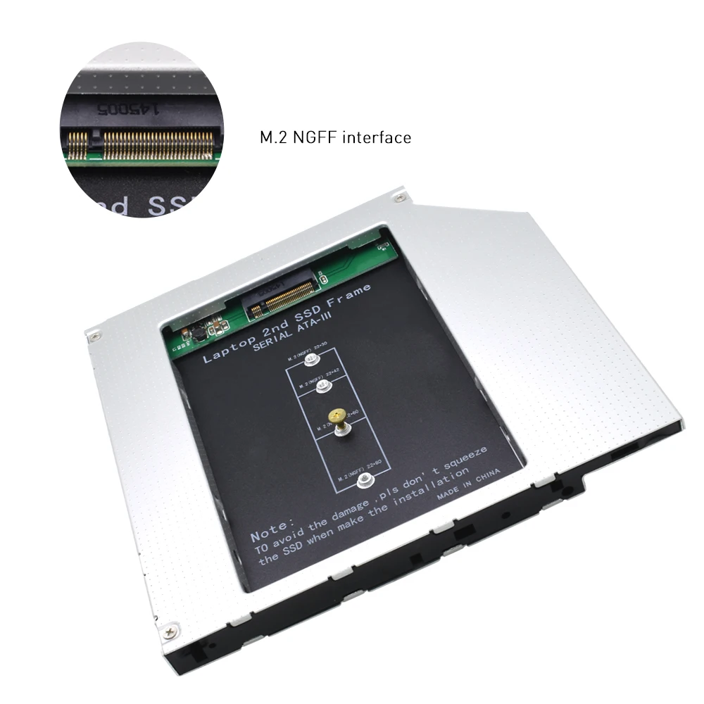 TISHRIC Hdd Caddy M2 NGFF/Msata SSD SATA 3 0 2 5 &quotHdd чехол 9 5/12 7 мм кабель для подключения жесткого