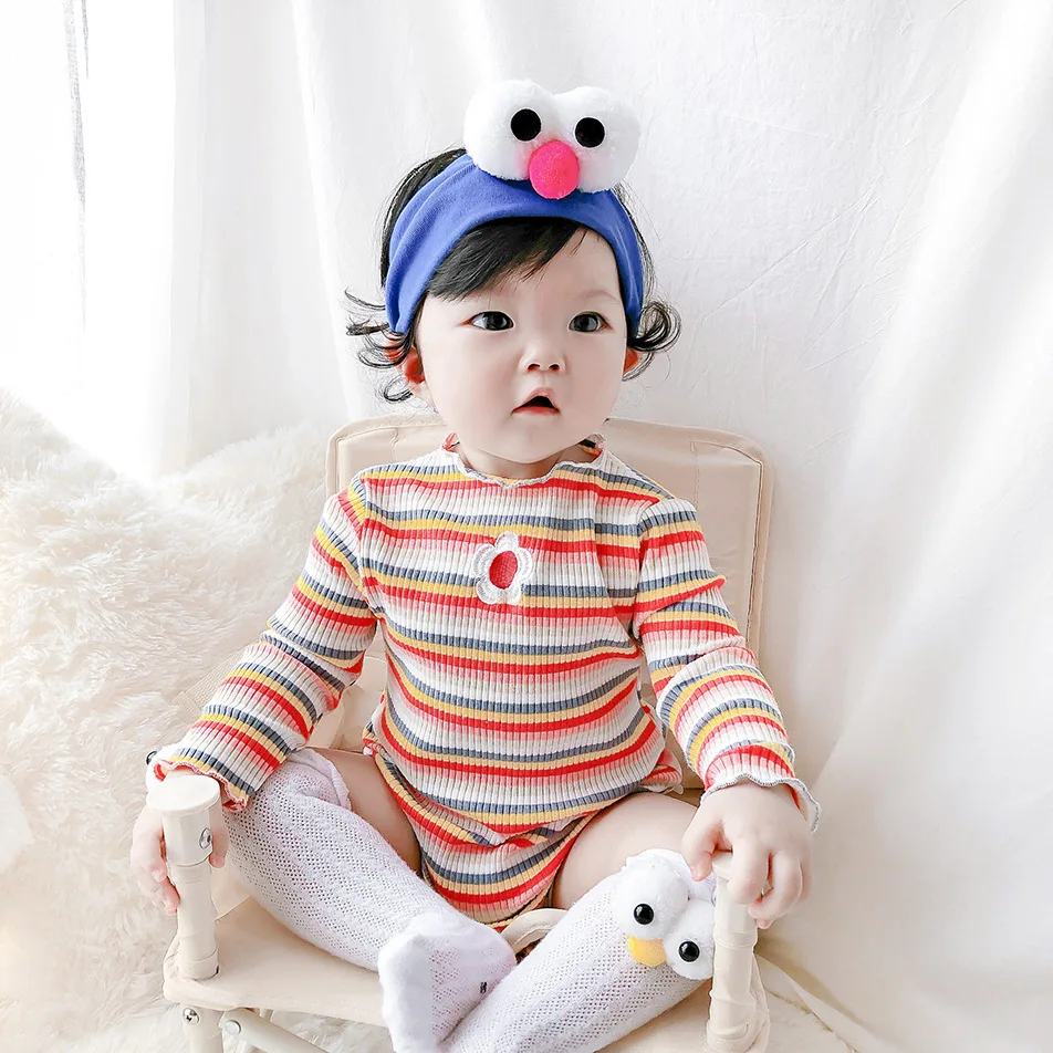 2020 Детский комбинезон для новорожденных одежда девочек на осень высокое