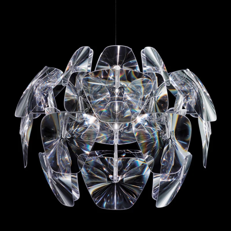 Современная Минималистичная Лазерная люстра креативная индивидуальная
