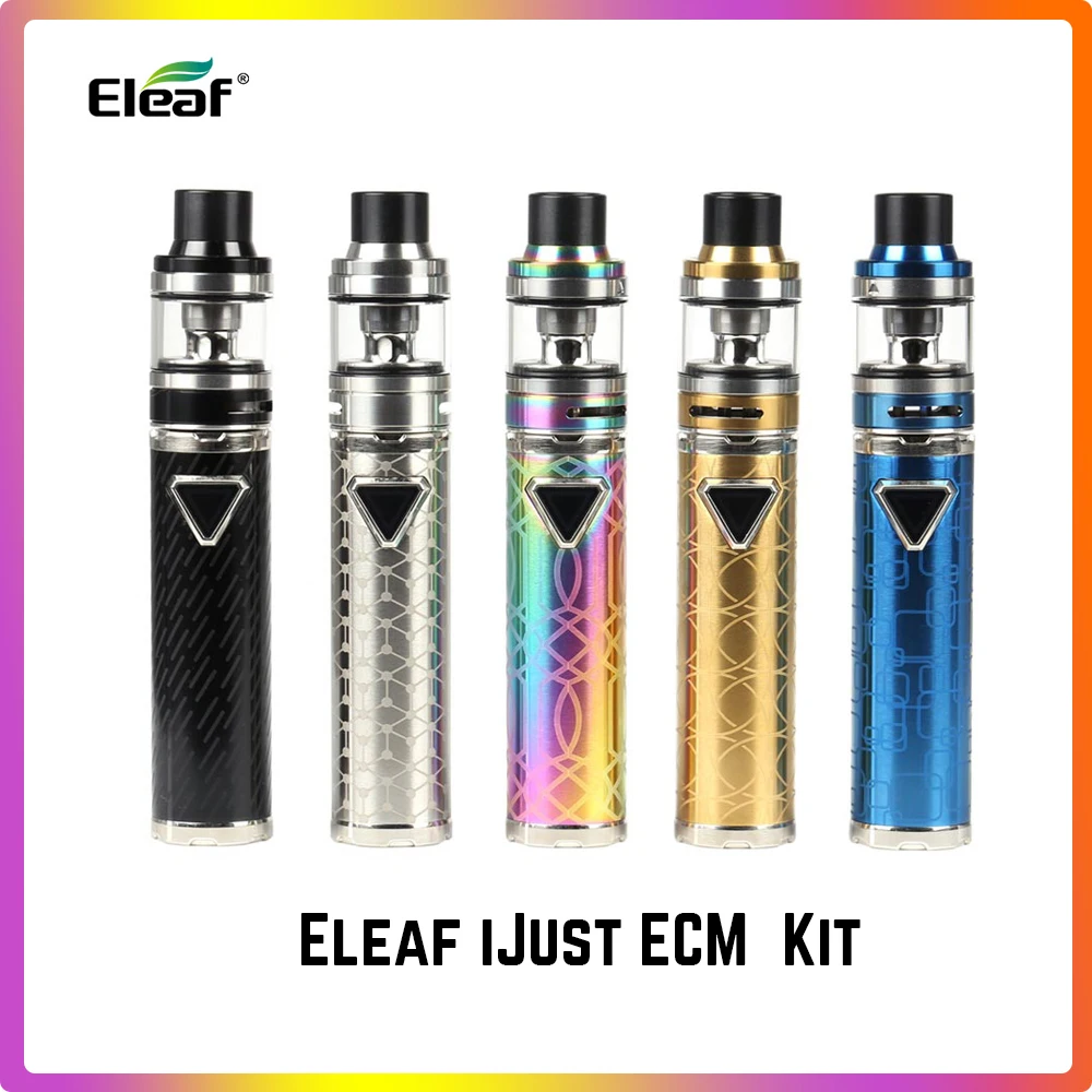 Оригинальный комплект Eleaf iJust ECM с баком 4 мл встроенный аккумулятор 3000 мАч 40 Вт