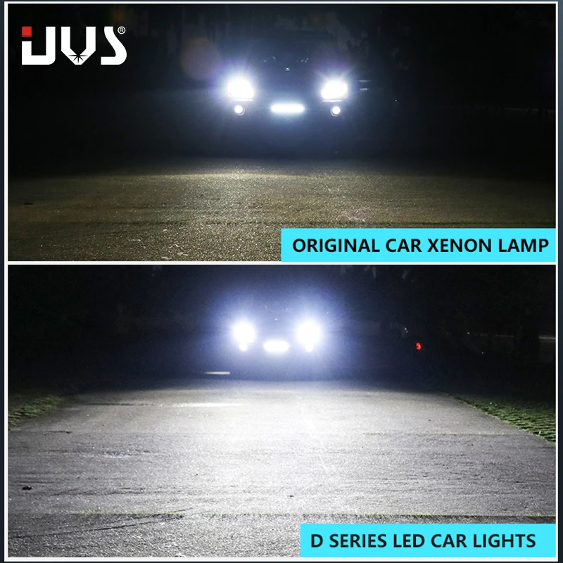 UVS D8S LED No Error Car Light D8R Canbus Headllamp 70W 8600LM 12V 6000K Automóviles Bulb Cветодиодные л | Автомобили и