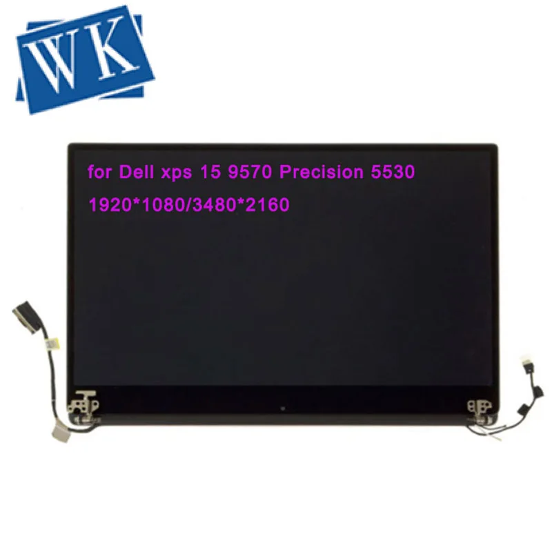 Для Dell xps 15 9570 Precision 5530 15,6 сенсорный экран UHD 4K ЖК-дисплей в сборе