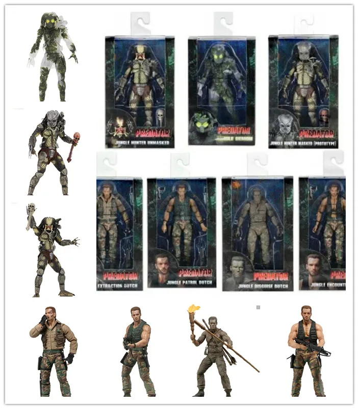 The Predator Jungle P1 Action Figure 30 юбилей 18 см BL12|Игровые фигурки и трансформеры| |