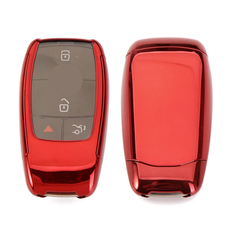

Hot Sale New Hard TPU Car Smart Key Case Cover For Mercedes Benz 2017 E Class E200 E260 E300 E320 W213 2018 S class Accessories
