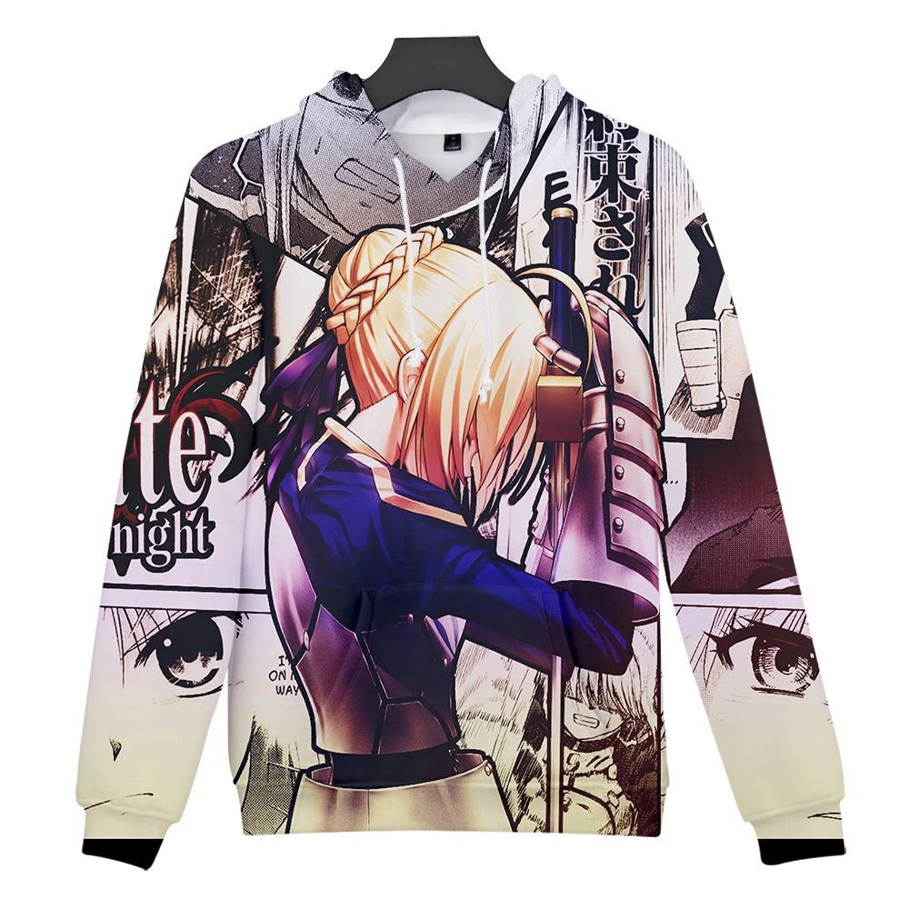 Толстовки с капюшоном 3D аниме Ночь участи для мужчин и женщин модные толстовки