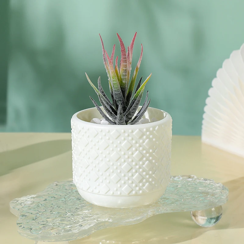 Пластиковые вазы в скандинавском стиле Современная ваза из искусственного