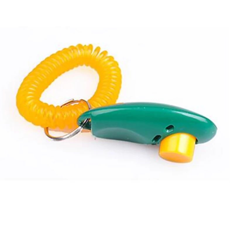 Ремешок для тренера горячий клик пластиковый случайного цвета кликер Новый