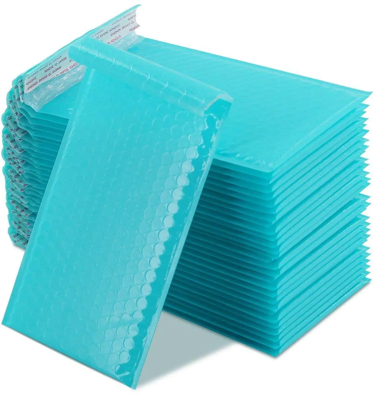 

10PCS/9sizes Teal Green Poly Bubble Mailer Padded Envelopes Self seal Mailing Bag Bubble Envelope Shipping envelopes Postal bag