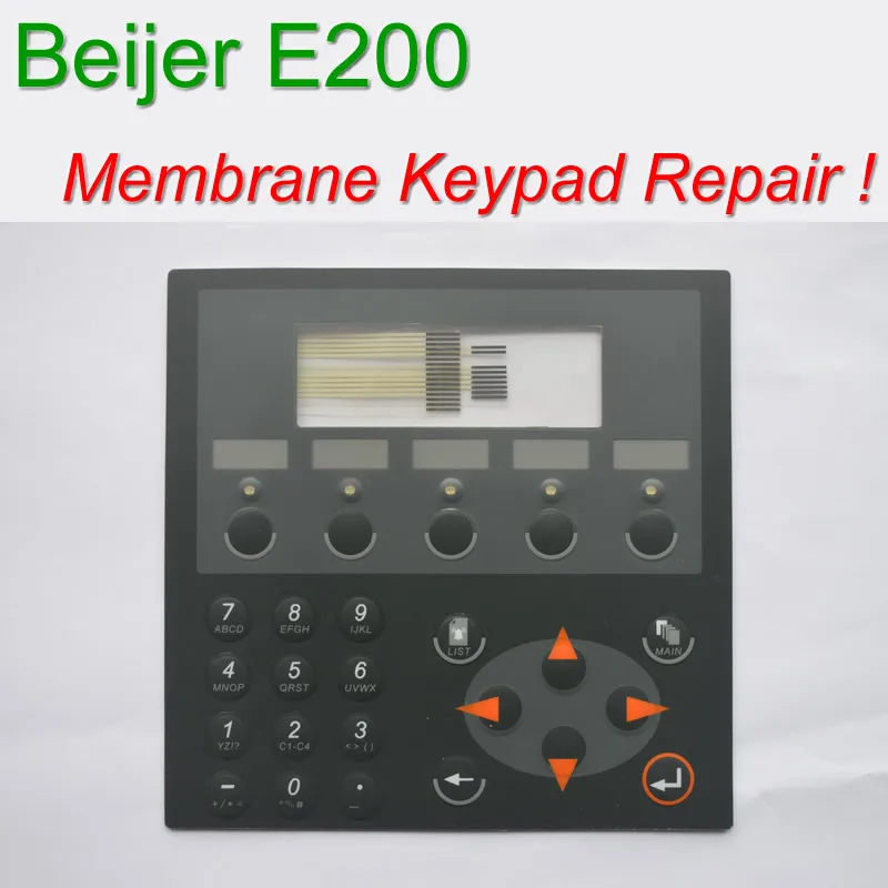 

Beijer MAC/MTA E200 Membrane Keypad Switch for Beijer E200 02800B 02800C Keyboard for Beijer E200 for Panel Repair,Have in stock