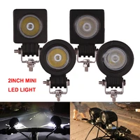 10w led work light driving headlight 12v 24v 2inch mini car auto truck atv motorcycle 4wd ute tractor bicycle indicator fog lamp