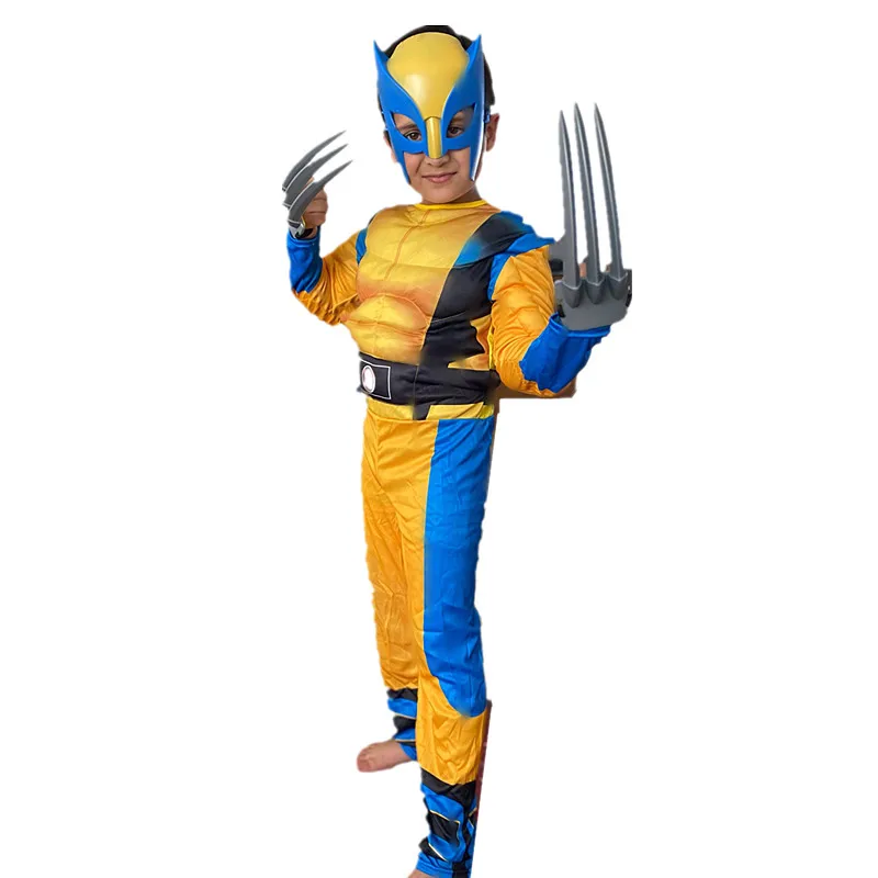 Детский костюм Халка/человека паука/Железного человека/Капитана Америка/Венома