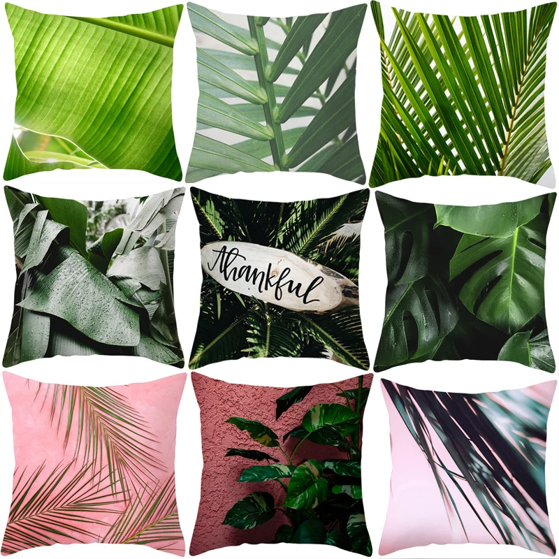 Африканская наволочка с тропическим принтом растений наволочки из полиэстера