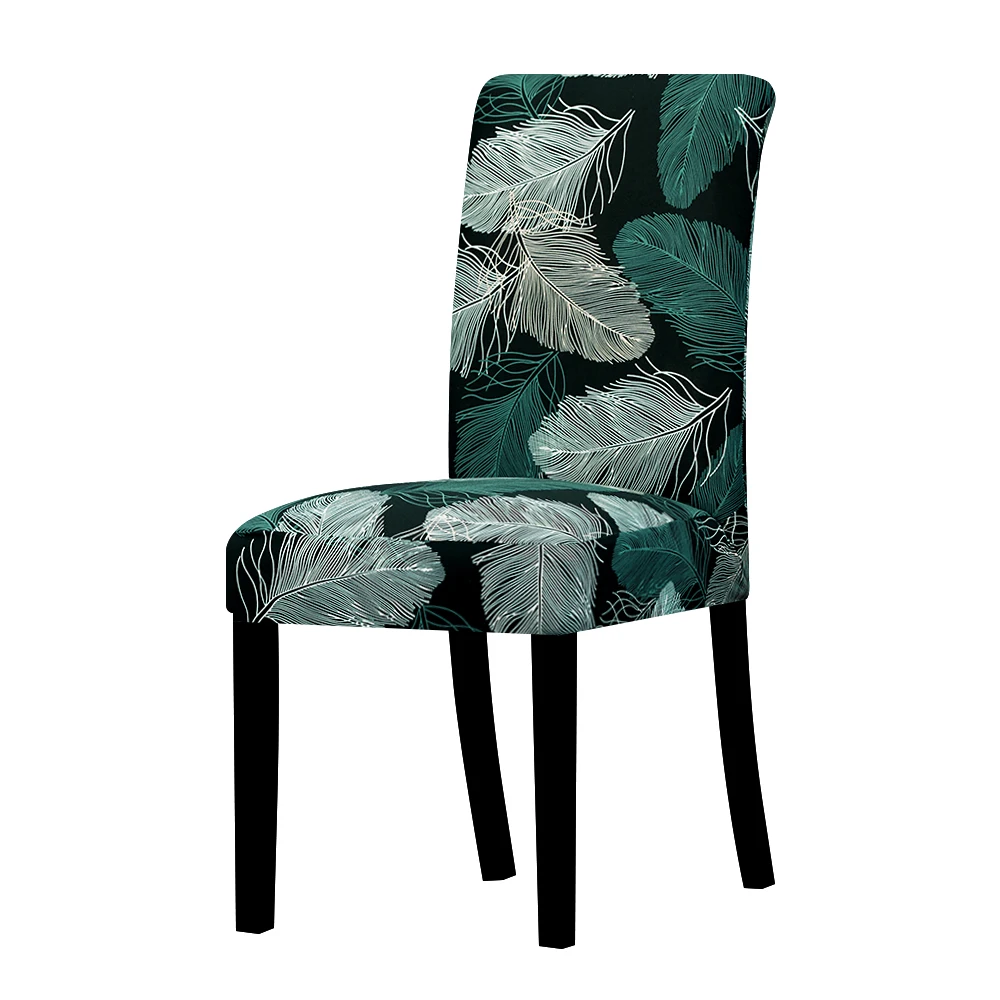 Чехлы для стульев с принтом большие эластичные чехлы офисных домашней вечеринки