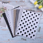 100 листмешок A4 упаковочная Бумага s Ретро многоцветной печати тканей Бумага Закладка для книги подарочная упаковка Бумага с цветочным дизайном подарочная упаковка Материал